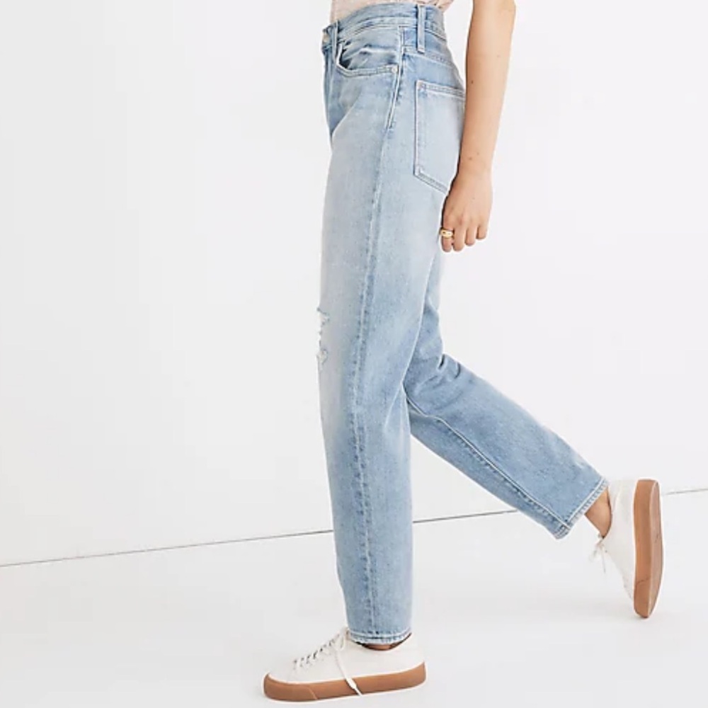 Madewell The Momjean in Gilford Wash: Ripped Edition size 27 - Picture 2 of 16